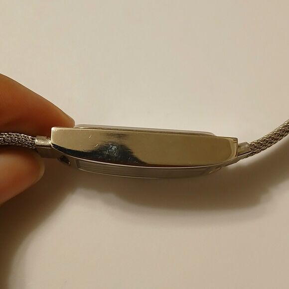 Ladies Vernier by 7 West Women's Silver Tone Quartz Mesh Fashion Watch - Picture 13 of 13